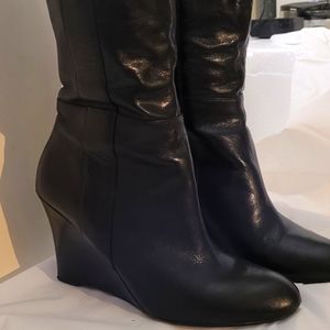 Nine West Wedge Heel Tall Boots